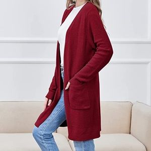 A New Day Maroon Duster Cardigan. XS.